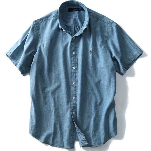 2 Shirt Bundle - Polo Ralph Lauren Short Sleeve Button Down - Size XXL - Picture 8 of 9